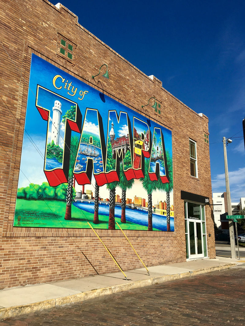 A mural in Tampa, Florida